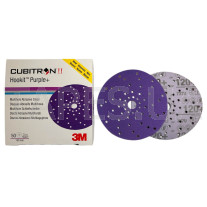 Абразивные диски 3М 51370 зерно Р120+ мультидырочные Hookit 737U с минералом Cubitron II, диаметр диска 150мм