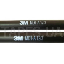 Термоусаживаемая трубка (термотрубка) 3M с клеевым подслоем MDT-A 12/3 мм, длина 1 м