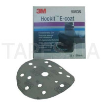 Абразивный диск (круг) 3М 50535 Hookit™, серебряный, 337U Hard E-coat, LD861A, P320, диаметр 150 мм, 15 отверстий
