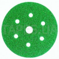 Абразивный диск (круг) 3М 80351/01690 Hookit™, зеленый 245, 601А, Р60, диаметр 150 мм, 7 отверстий