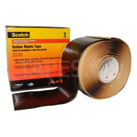 Изолента 3M 2228 Scotch™ резино-мастичная лента этилено-пропиленовая герметизирующая (50,8мм х 3,05м х 1,65мм)