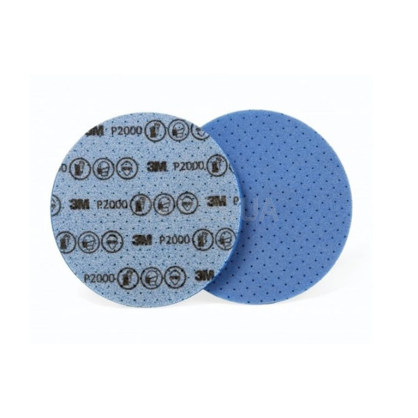 3m 33544 flexible abrasive foam disc 150mm P2000