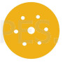 Абразивный диск (круг) 3М 80355 Hookit™, золотой, 255Р LD 601A, Р80, диаметр 150мм, 7 отверстий